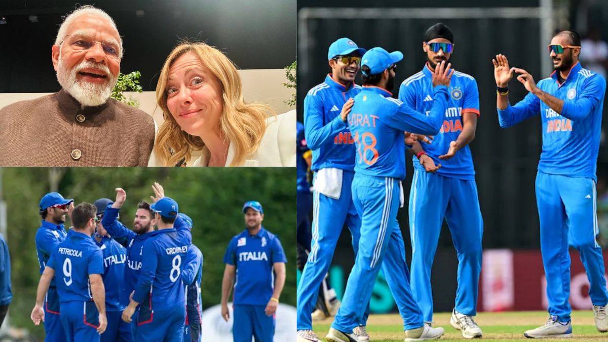 Modi-Melanie pair will be seen in cricket too, now Team India and Italy will compete on this day