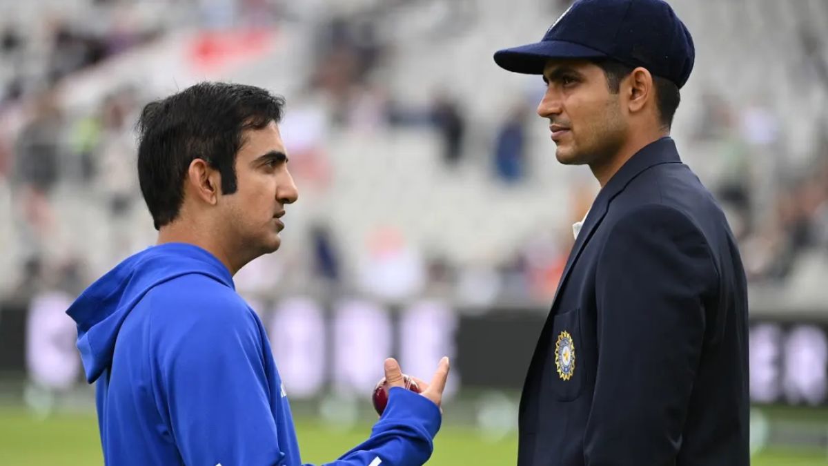 Shubman Gill and Gautam Gambhir Fight