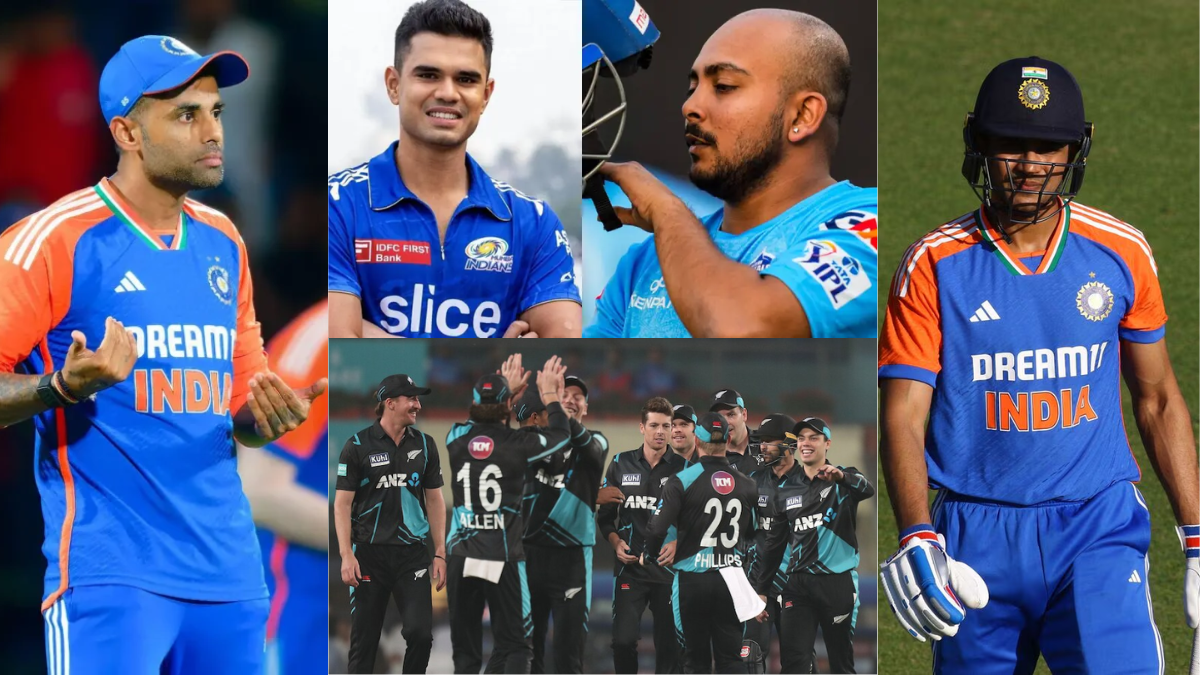 Surya (captain), Gill (vice-captain), Prithvi, Vaibhav, Arjun... Team India came forward for the T20 series with New Zealand from 21st.