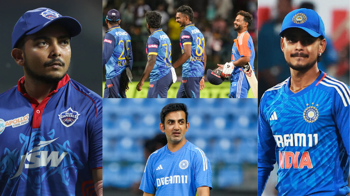 Prithvi-Ishaan's comeback, Gambhir's 3 favorites dropped, Team India final for Sri Lanka T20I series
