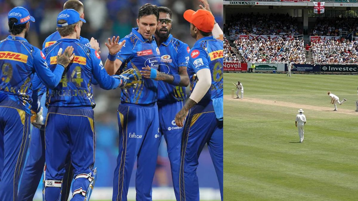 The bat of an important member of Mumbai Indians thundered in Test cricket, played a historic innings of 374 runs