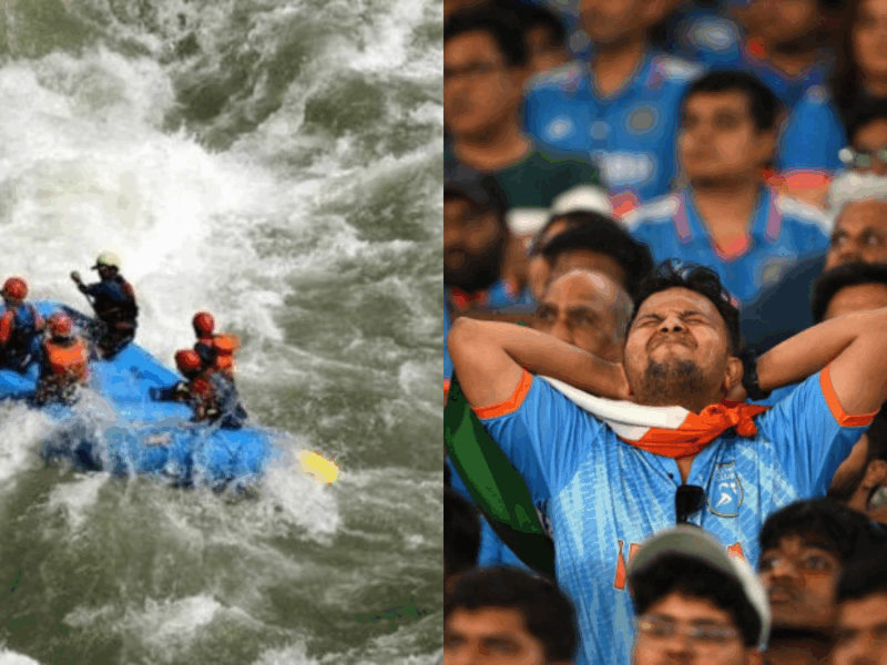 Big accident with former captain of Team India, narrowly escaped being swept away in river Ganga, video goes viral
