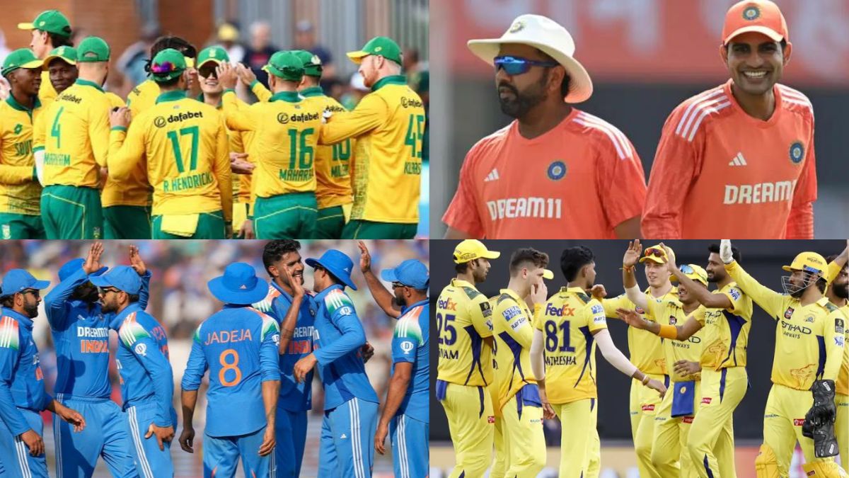 Rohit (captain), Gill (vice-captain)..... CSK brigade players on leave, Team India comes forward for South Africa ODI series