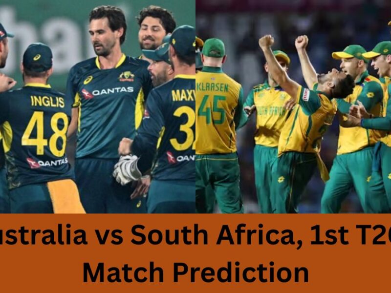 Australia vs South Africa, 1st T20I, Match Prediction: दोनो में से इस टीम को मिलेगी जीत, पहली इनिंग का स्कोर भी जानें