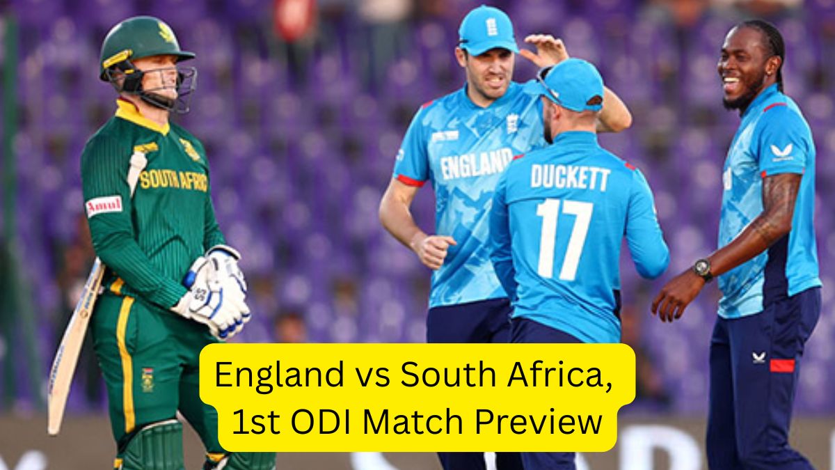 England vs South Africa, 1st ODI Match Preview Live: Is England's victory confirmed or will South Africa turn the tables? Know the full details of this match