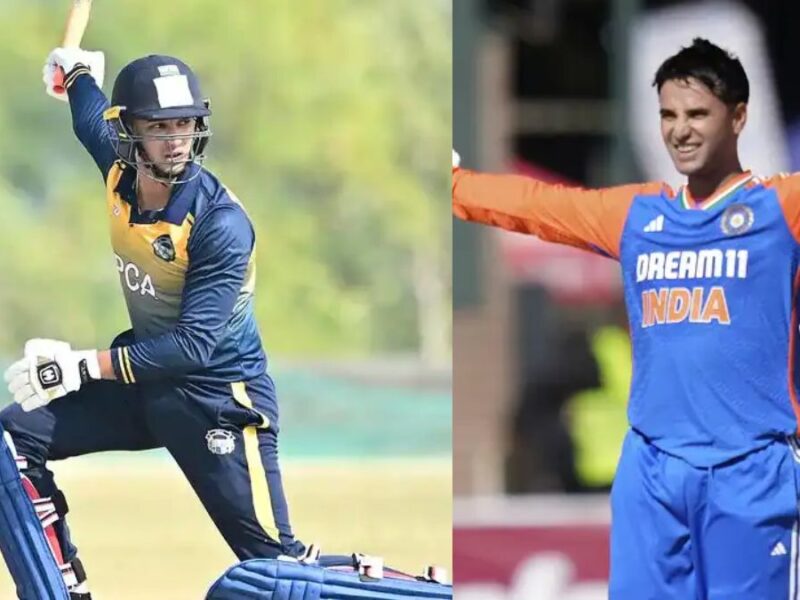 6,6,6,6,6,6,6..... Abhishek Sharma's tsunami came in domestic ODI, hit a century in 42 balls, hit a flurry of fours and sixes