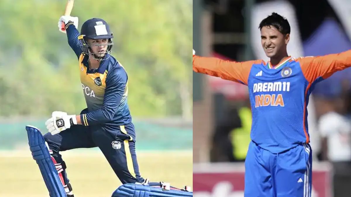 6,6,6,6,6,6,6..... Abhishek Sharma's tsunami came in domestic ODI, hit a century in 42 balls, hit a flurry of fours and sixes