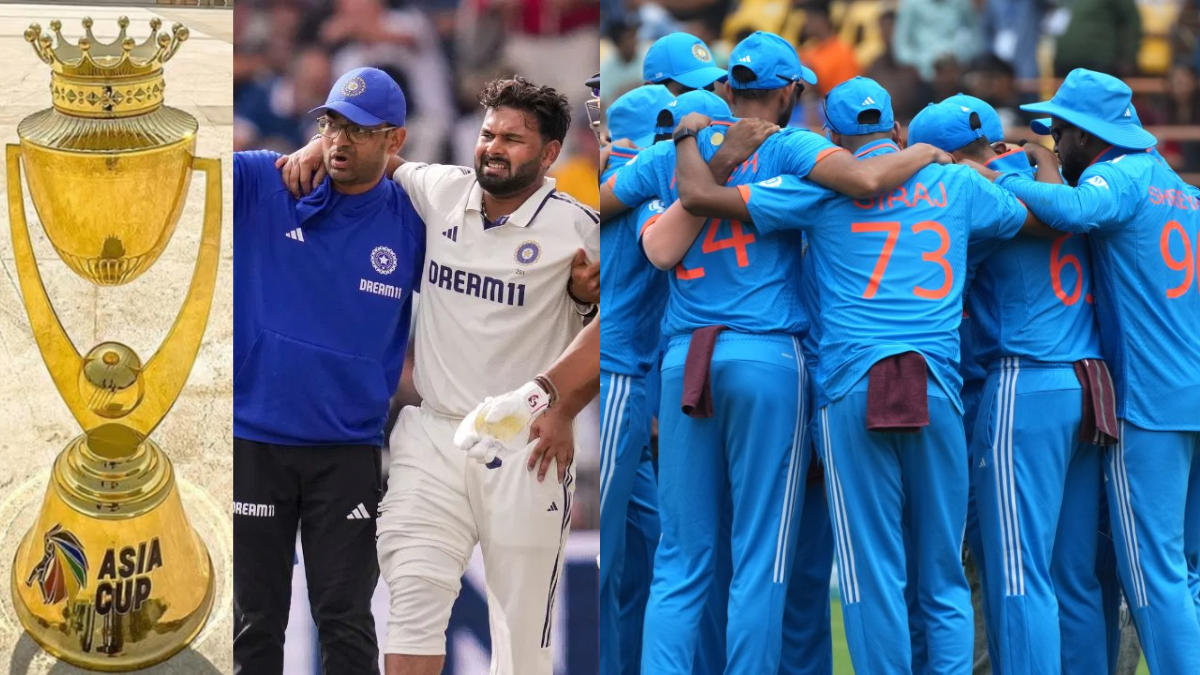 Rishabh Pant is out of Team India for full 90 days, out of this important series along with Asia Cup 2025