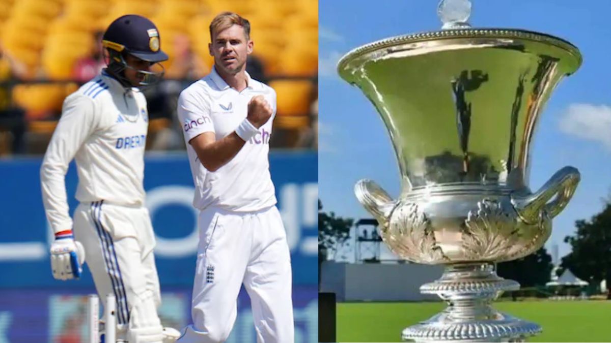 Anderson's luck shines, Indian board included him in the Duleep Trophy 2025 squad overnight