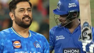 6,6,6,6,6,6,6... Sanju Samson came to open wearing Dhoni's jersey, scored 98 runs in just 21 balls