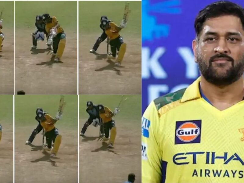 6,6,6,6,6,6,6..... This CSK player created a new history, created a unique record by hitting 7 sixes in 1 over, even Dhoni was surprised