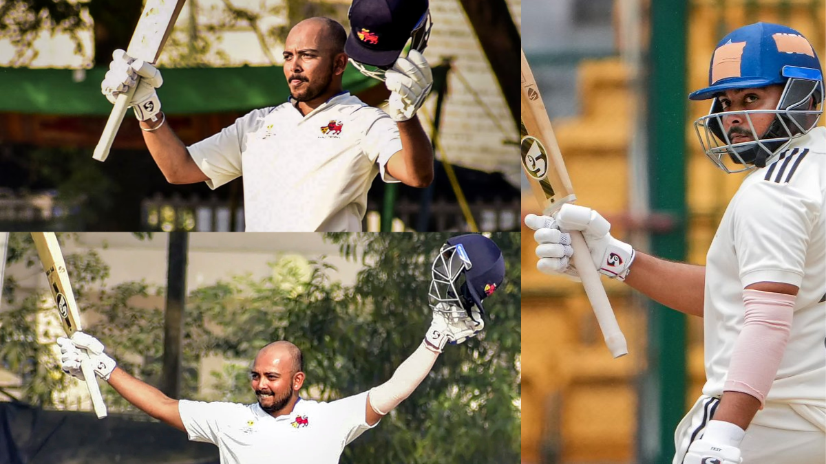6,6,6,6,6,6...... Prithvi Shaw created havoc in ODI match, 153 balls 244 runs, 28 fours and 11 sixes