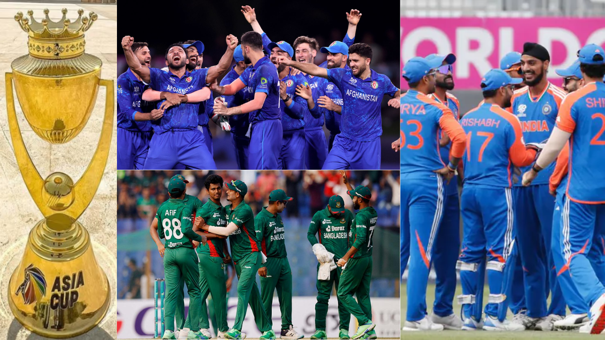 15 member team of Bangladesh and Afghanistan revealed for Asia Cup 2025, both are very weak compared to India
