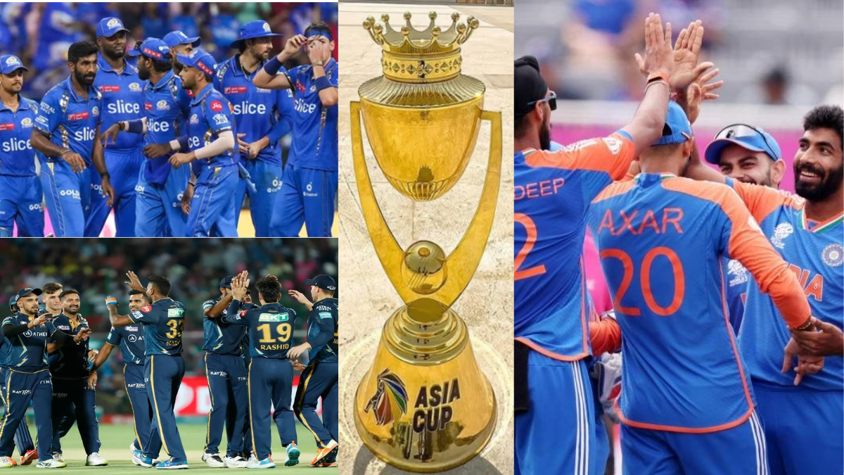 Team India announced for Asia Cup 2025, 4 players from MI and 3 from GT got a chance