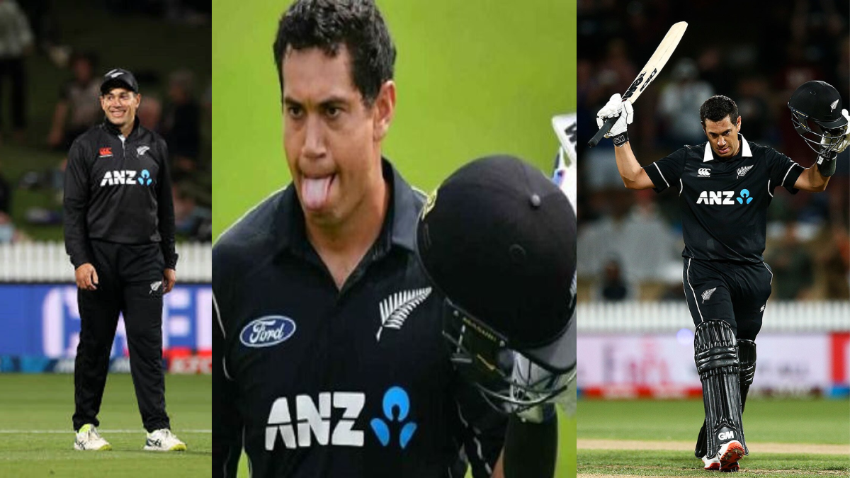 6,6,6,6,6,6..... Ross Taylor badly beat the Indian bowler, creating history by hitting 6 sixes on 6 balls.