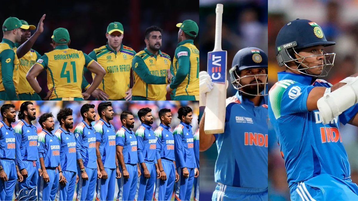 Shreyas is captain, Jaiswal is vice-captain, debut of 3 young players from Ranji, update on Team India for Africa ODI series.