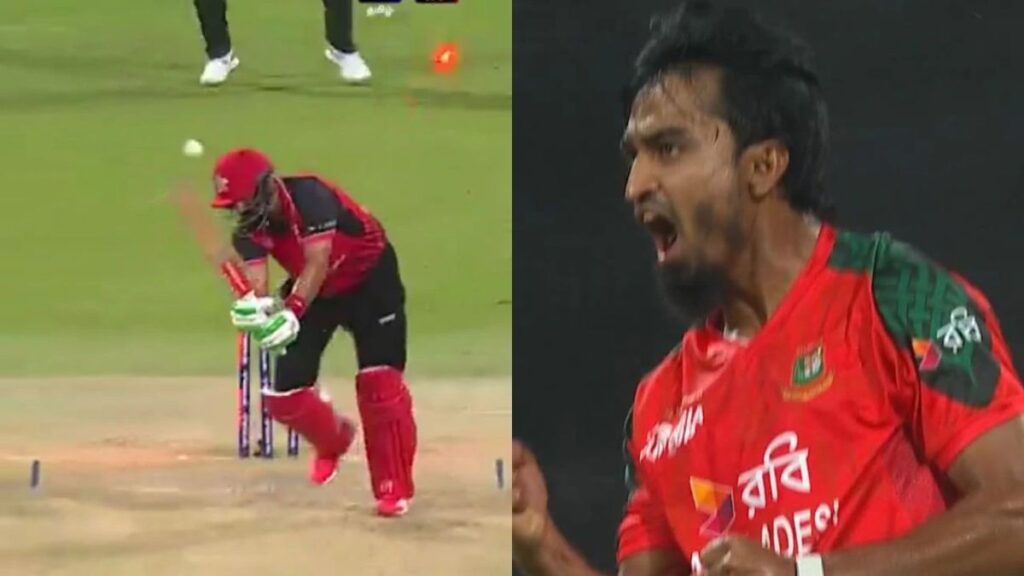 Bangladesh vs Hong Kong: "अबे चल न निकल जल्दी" बाबर को आउट कर, बांग्लादेशी गेंदबाज ने किए भद्दे इशारे 2 Bangladesh vs Hong Kong: "Hey, don't get out quickly" After dismissing Babar, Bangladeshi bowler made obscene gestures