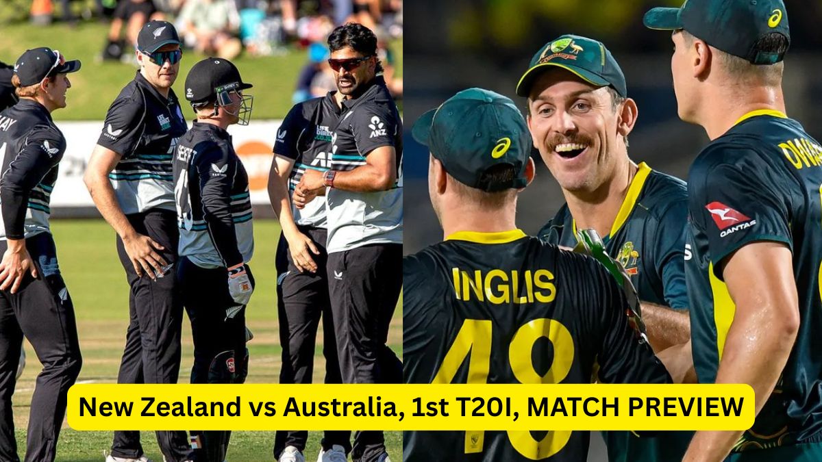 New Zealand vs Australia, 1st T20I, MATCH PREVIEW: Playing XI, Pitch Report, Live Streaming, Weather, Head-to-Head Record, Venue Details