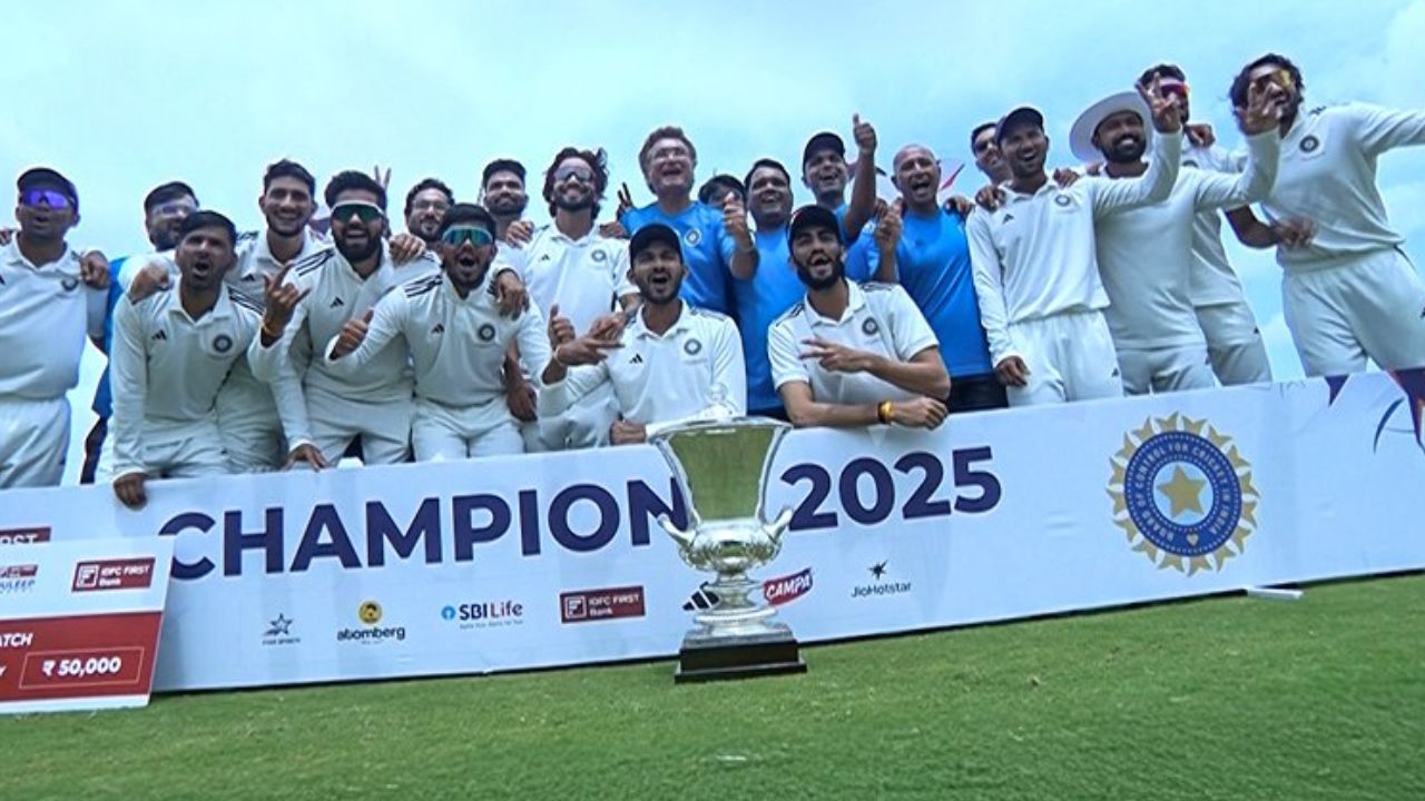 Central Zone ने जीता Duleep Trophy का खिताब, South Zone को 4 विकेट से हराया, जीत में चमके ये 2 खिलाड़ी