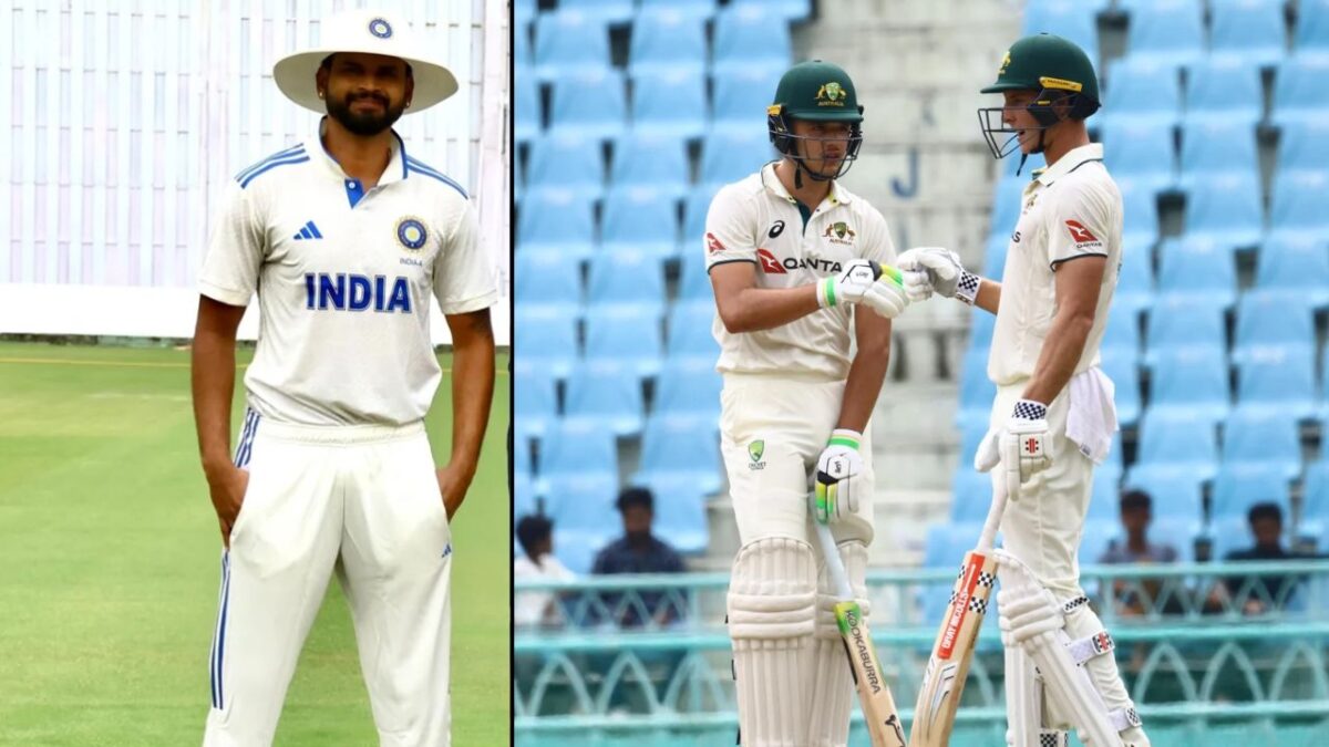 6,6,6,4,4,4,4...', 19 साल के बच्चे ने भारत की हालत की पतली, घर में घुसकर Iyer की India A को धोया, महज इतनी गेंदों में जड़ा शतक