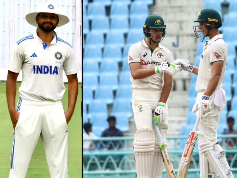 6,6,6,4,4,4,4...', 19 साल के बच्चे ने भारत की हालत की पतली, घर में घुसकर Iyer की India A को धोया, महज इतनी गेंदों में जड़ा शतक