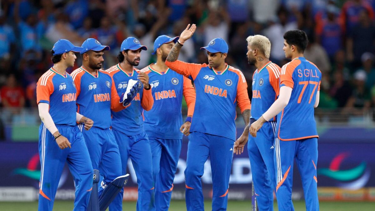 Team India Celebration