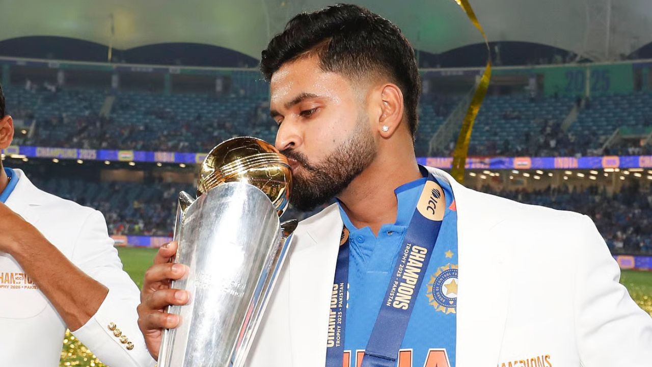 'Champions Trophy की जीत मेरे करियर का सबसे हसीन पल, क्योंकि.....' : Shreyas Iyer