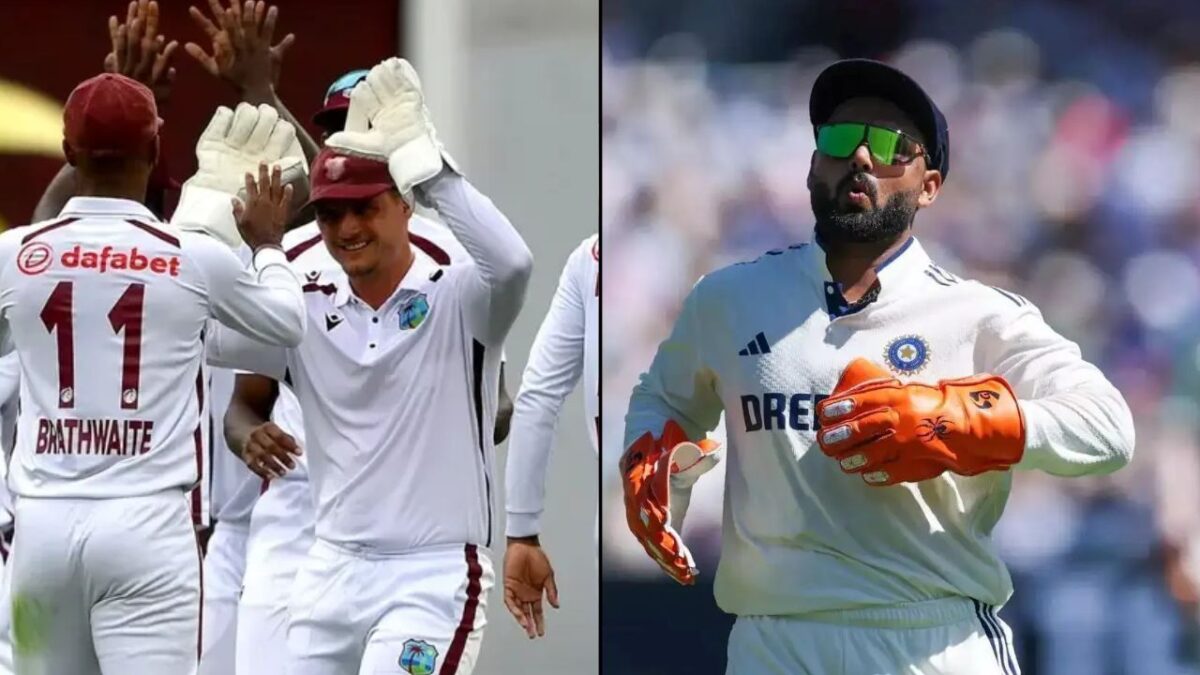 West Indies टेस्ट सीरीज से भी बाहर हुए Rishabh Pant, स्क्वाड की हो गई घोषणा