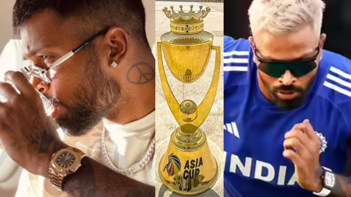 Hardik Pandya came on the field wearing a watch worth Rs 20 crore, the price is 10 times more than the prize money of Asia Cup.