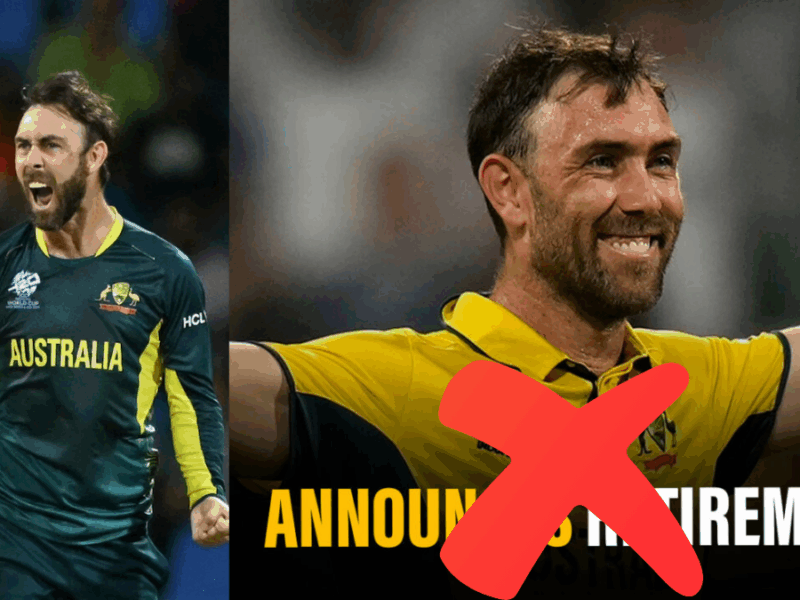 Glenn Maxwell took a U-turn from retirement, made a comeback in 50 over format