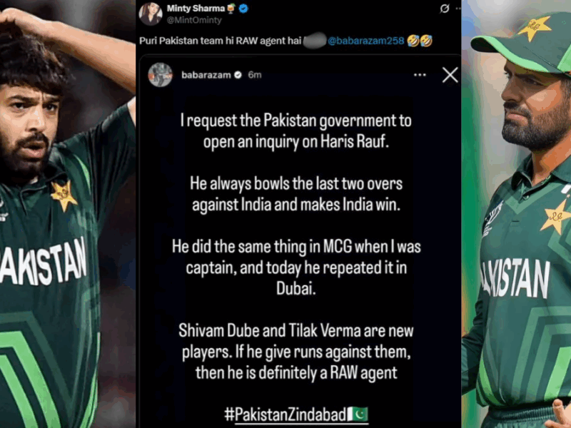 Is Haris Rauf an agent of RAW? Babar Azam made serious allegations, know the truth of the viral post