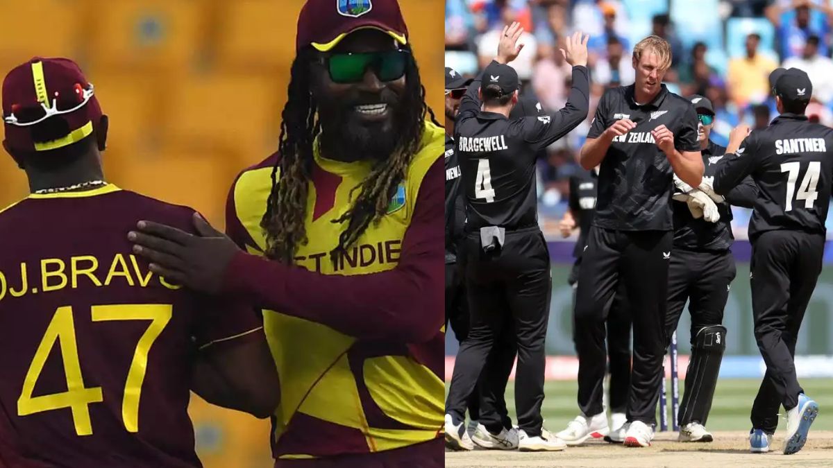 4,4,4,4,4,4...' Bravo's half-brother unleashed a fierce form, thrashing the bowlers for 572 minutes, smashing the Kiwis for sixes to score 218 runs.