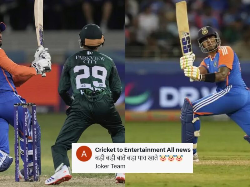 IND VS PAK: India showed Pakistan team its true worth, fans looted the remaining respect on social media
