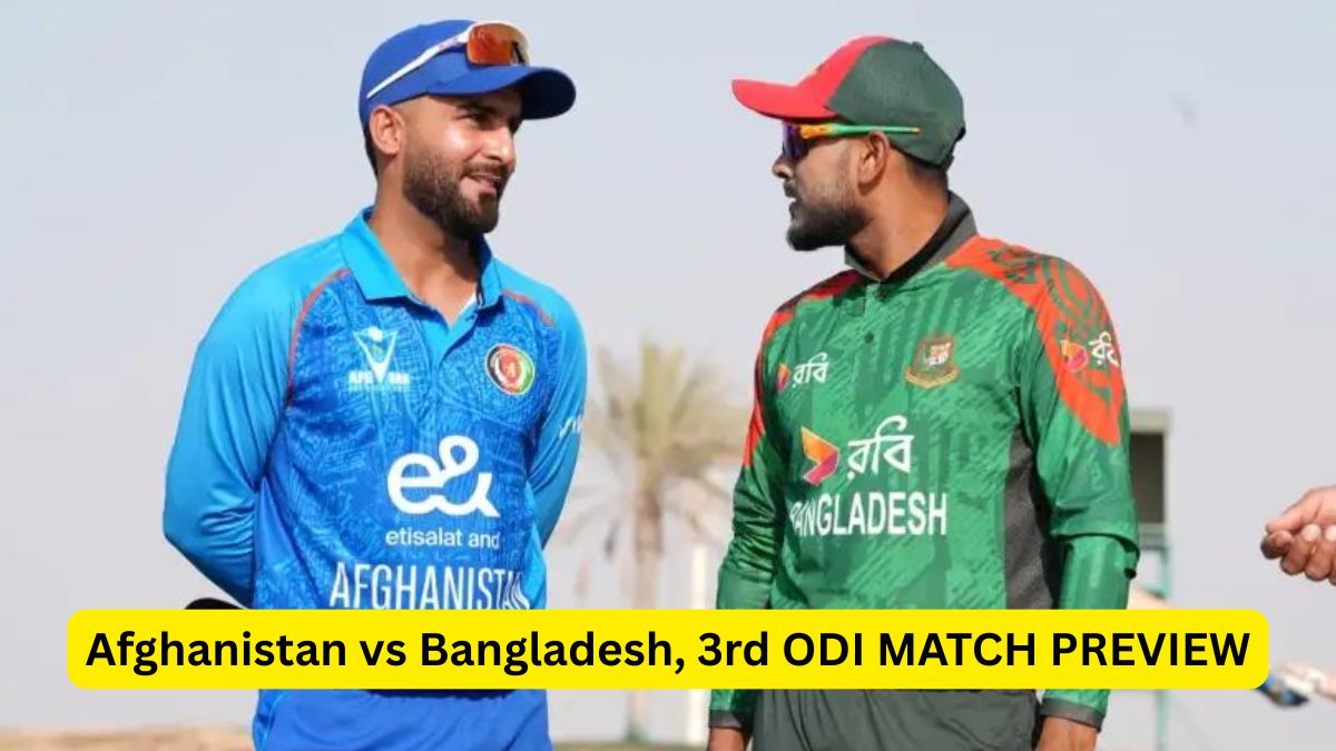Afghanistan vs Bangladesh, 3rd ODI MATCH PREVIEW: Full details on pitch, weather, live streaming, head-to-head, playing XI