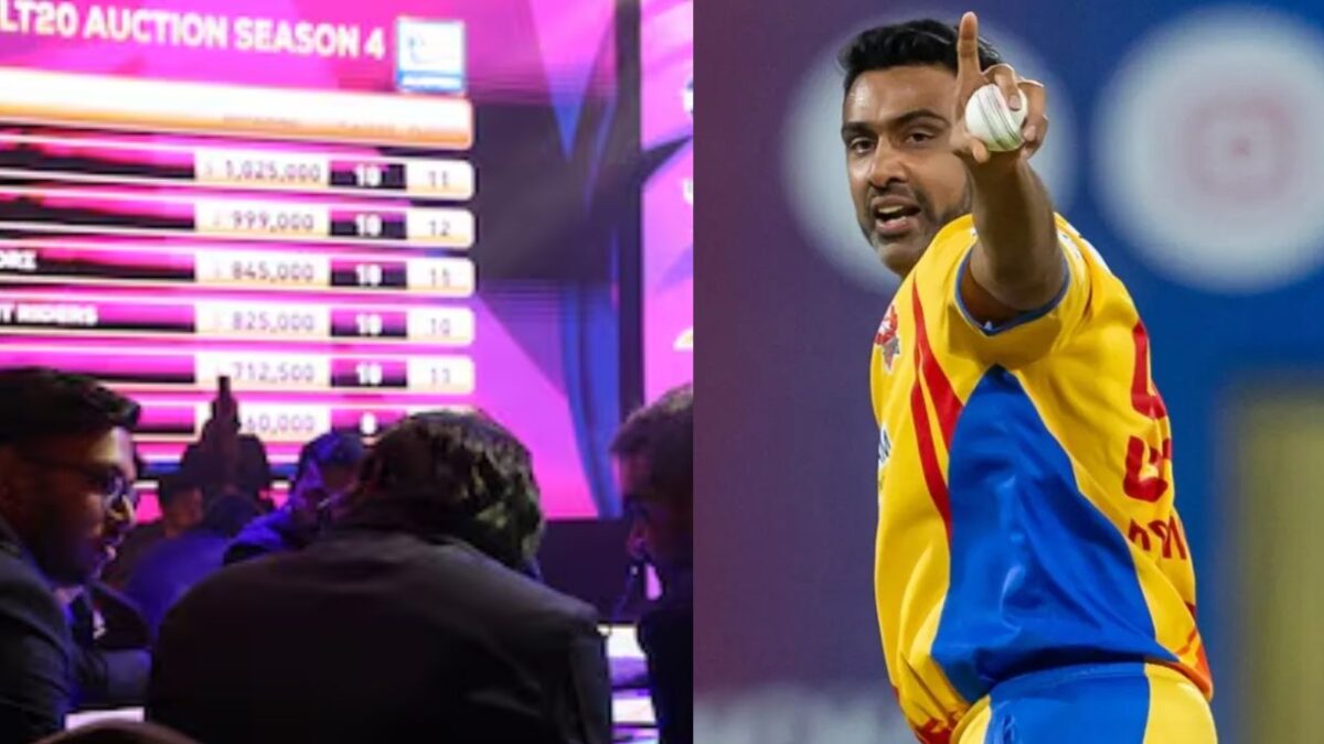 ये रहा वो बड़ा कारण, जिसके चलते ILT20 के ऑक्शन में अनसोल्ड हो गए Ravichandran Ashwin