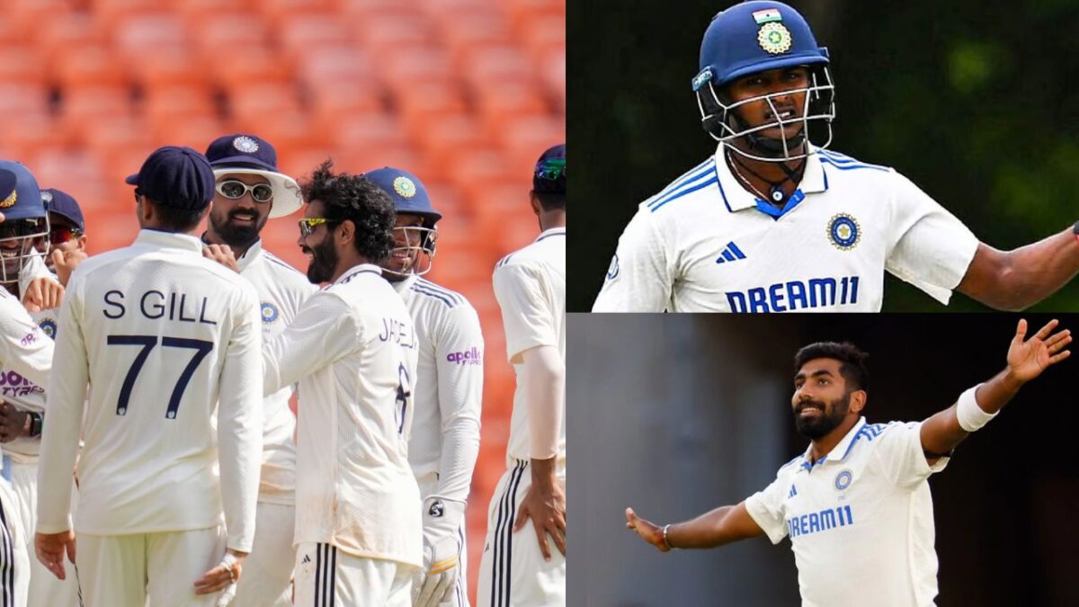 सुदर्शन-बुमराह और रेड्डी की छुट्टी, दिल्ली टेस्ट के लिए Team India की प्लेइंग 11 फिक्स