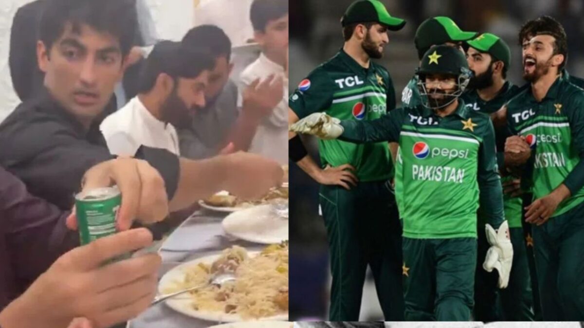 सरेआम फिटनेस की धज्जियां उड़ाते नजर आए Pakistani क्रिकेटर, भूखें-नंगों की तरह मटन बिरयानी पर टूटे