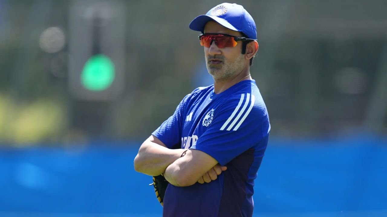Team India के हेड कोच गौतम गंभीर 