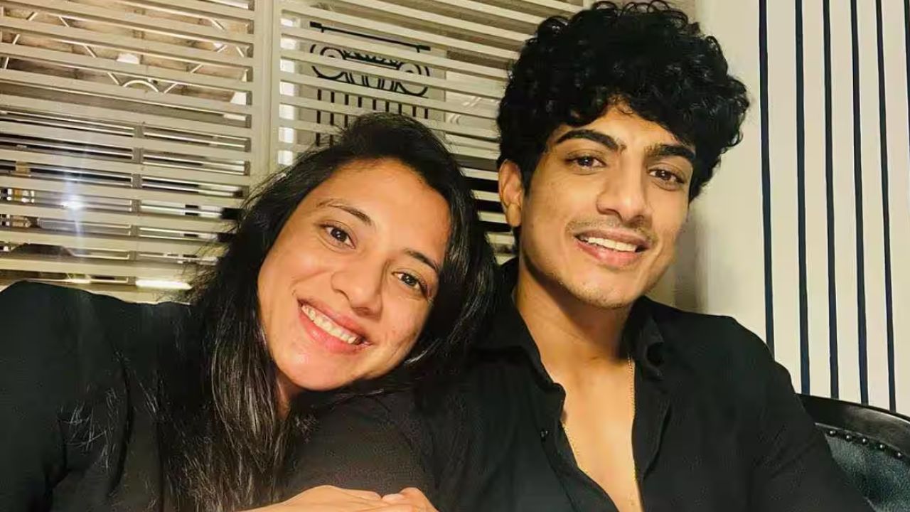 Smriti Mandhana With BF