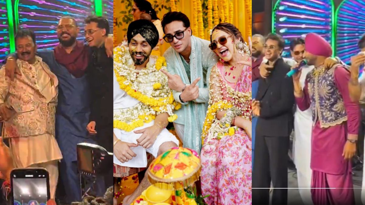 Abhishek Sharma and Yuvraj were seen dancing together at their sister's wedding; the video went viral.