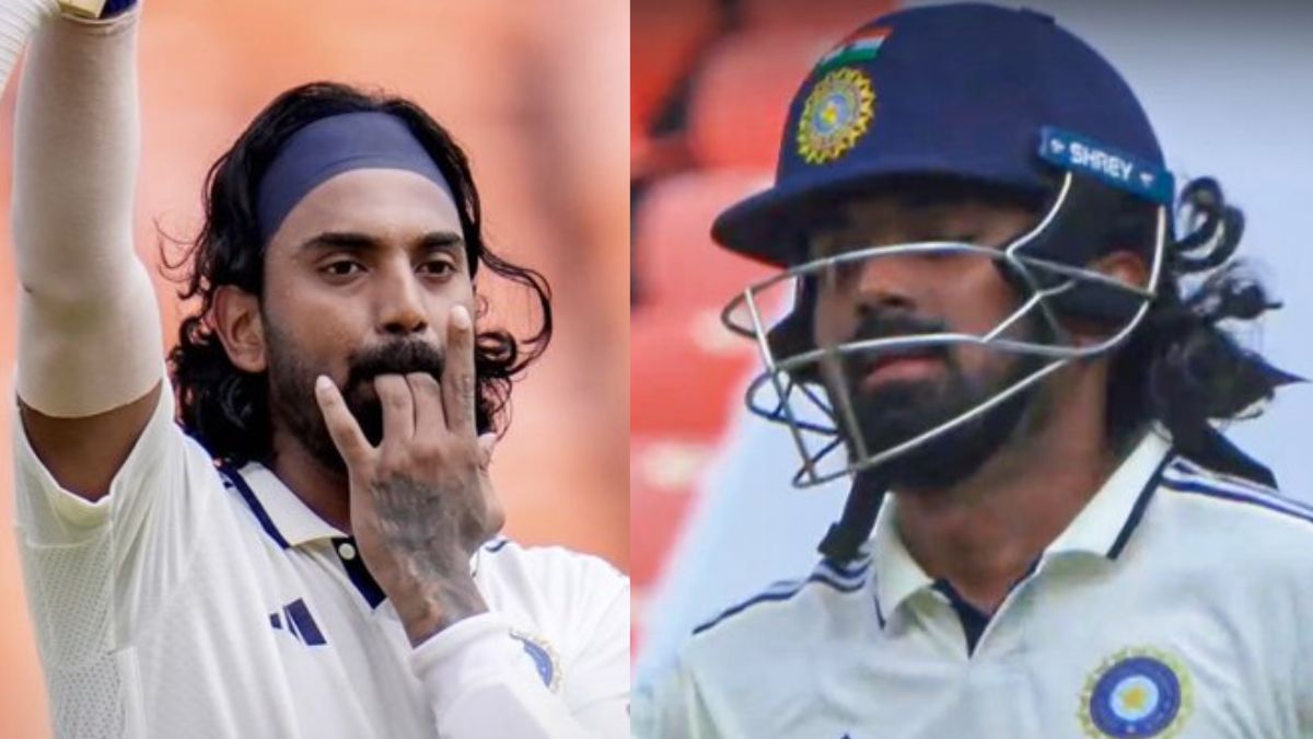 VIDEO: KL Rahul kisses his helmet, waves his bat, blows his whistle – for the first time, this is his unique way of celebrating his century.