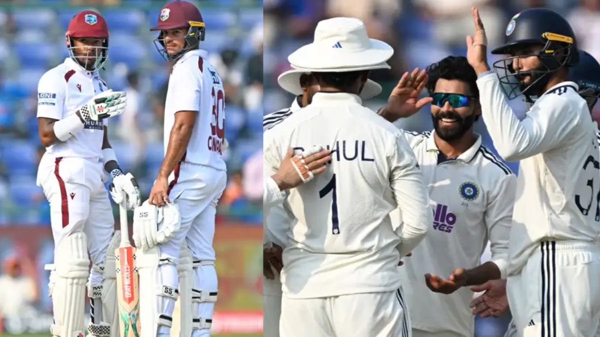 IND vs WI: Team India on the verge of victory on the second day itself, West Indies lost 4 wickets in reply to 518 runs.