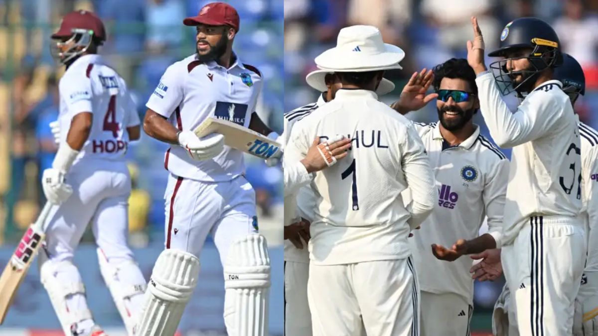 IND vs WI: Delhi Test in India's grasp, just 8 wickets away from victory on the fourth day