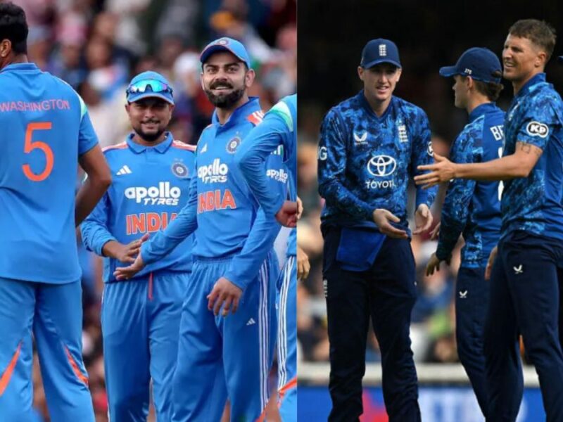 The 16-member Team India squad for the England ODI series has been finalized, with four players over 6 feet tall included.