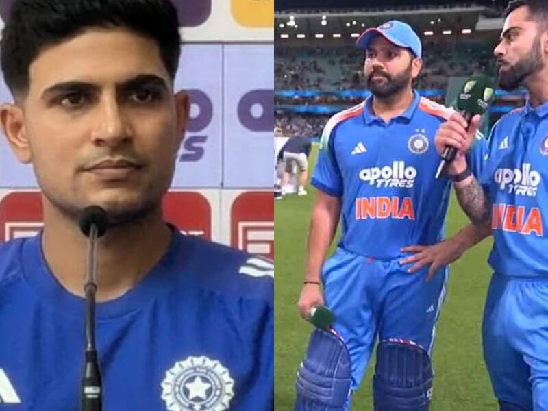 गंभीर के बाद गिल के भी बिगड़े बोल, टीम में शामिल होने के लिए रोहित-विराट को दी डोमेस्टिक खेलने की हिदायत 12 After Gambhir, Shubman Gill also spoke out, advising Rohit and Virat to play domestic cricket to be considered for team selection.