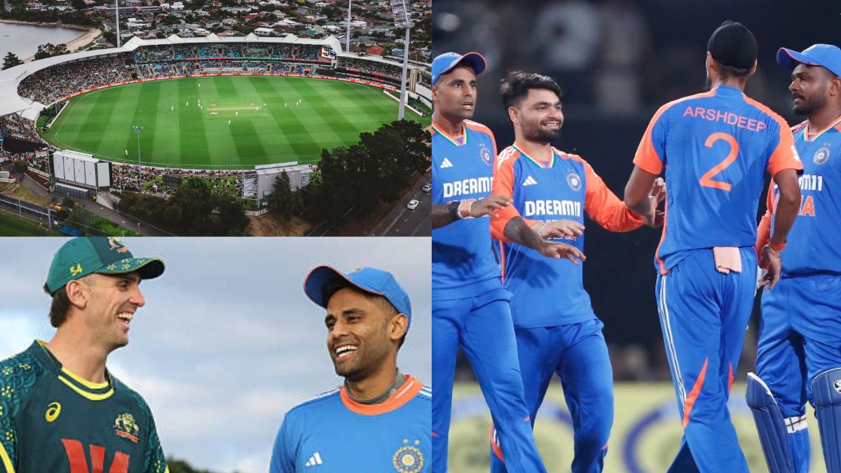 होबार्ट में होने वाले तीसरे टी20 के लिए टीम इंडिया घोषित, सूर्या(कप्तान), अभिषेक, वरुण, कुलदीप, हर्षित.... 1 Team India announced for the third T20 in Hobart: Surya (captain), Abhishek, Varun, Kuldeep, Harshit....