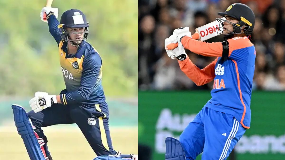 6,6,6,6,6,6,6..... अभिषेक शर्मा का धमाका, 42 गेंदों पर शतक जड़कर मचाई सनसनी, विरोधी हुए पस्त 1 6,6,6,6,6,6,6..... Abhishek Sharma's explosive innings! He scored a century in just 42 balls, creating a sensation and leaving the opposition stunned.