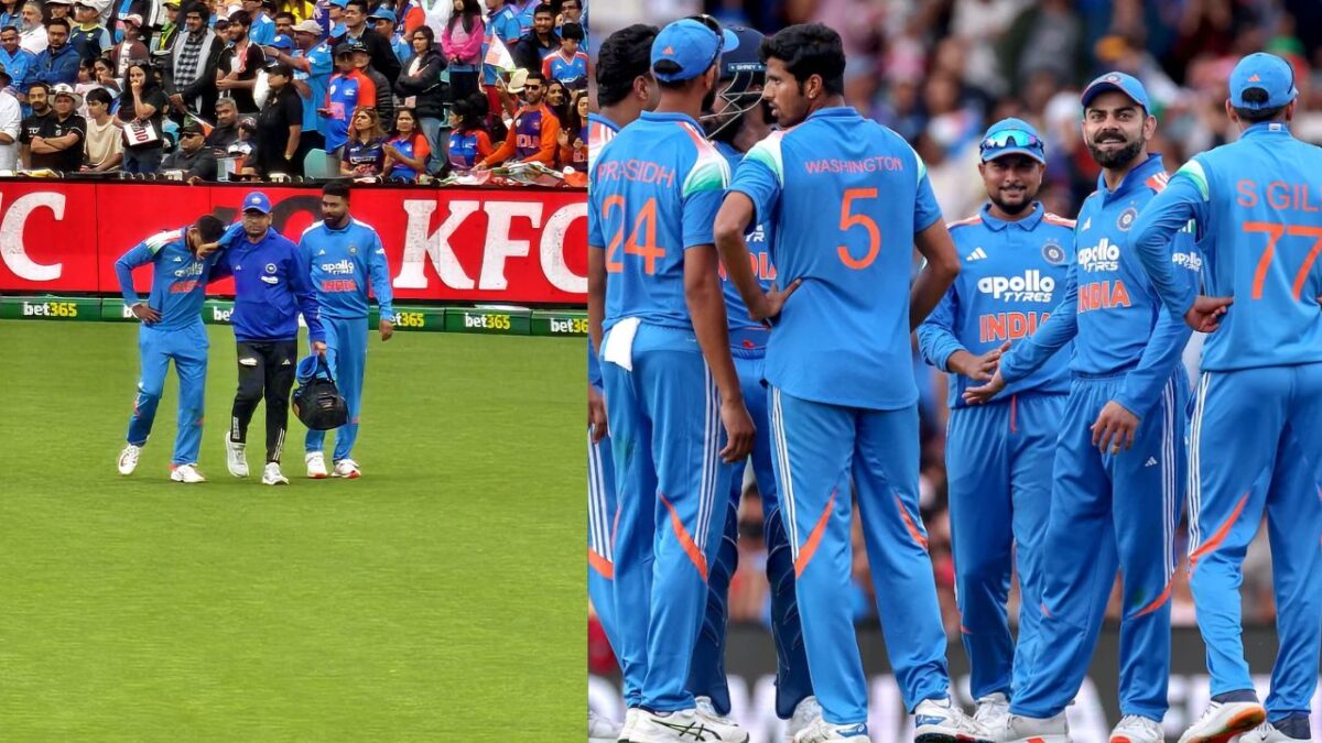 ODI के दौरान चोटिल हुआ टीम इंडिया का स्टार खिलाड़ी, अगले 3-4 सीरीज करेगा अब मिस 1 सिडनी ODI के दौरान चोटिल हुआ Team India का स्टार खिलाड़ी, अगले 3-4 सीरीज करेगा अब मिस