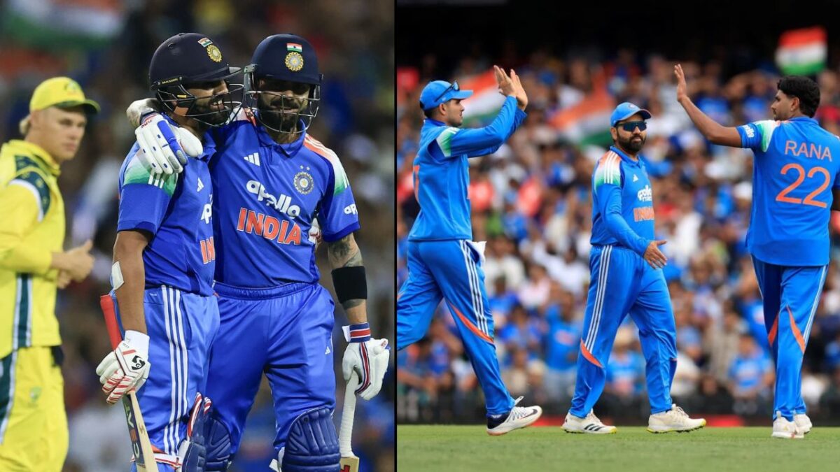 IND vs AUS, STATS: मैच में बने 12 बड़े रिकॉर्ड्स, रोहित-कोहली साथ में ऐसे करने वाले बने दुनिया के पहले पार्टनर 1 IND vs AUS, STATS: मैच में बने 12 बड़े रिकॉर्ड्स, रोहित-कोहली साथ में ऐसे करने वाले बने दुनिया के पहले पार्टनर