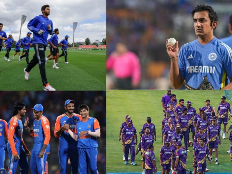 पहले टी20 के लिए भारत की प्लेइंग इलेवन आई सामने, गंभीर की KKR से खेले 1-2 नहीं 5 खिलाड़ियों को मौका 6 पहले टी20 के लिए भारत की प्लेइंग इलेवन आई सामने, गंभीर की KKR से खेले 1-2 नहीं 5 खिलाड़ियों को मौका